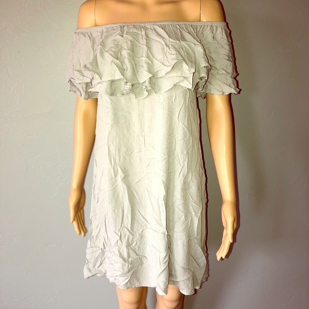 One Hart born in california Off Shoulder Dress- XS